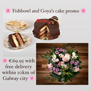 Flowers & Cake Promo - Pastels Fish Bowl
