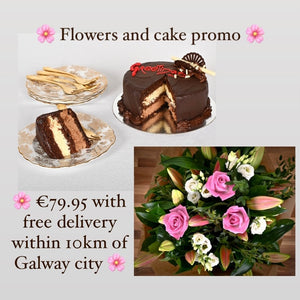 Flowers & Cake Promo - Best Friends Hand-tied Bouquet