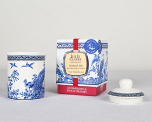 Add a 'Snowdrops & Holly Berries' Luxury Candle