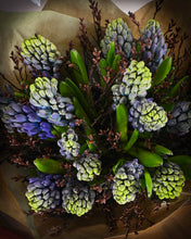 Load image into Gallery viewer, A Spring Gift Duo - Hyacinth Hand-tie &amp; Luxury Julie Clarke Candle
