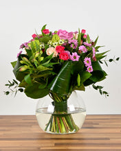 Load image into Gallery viewer, Pretty Pinks Fish Bowl Bouquet
