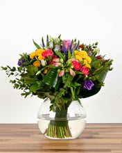 Load image into Gallery viewer, Colour Burst Fish Bowl Bouquet

