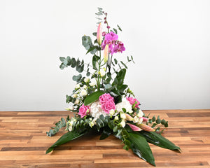 Orchid Arrangement in Pinks & Whites